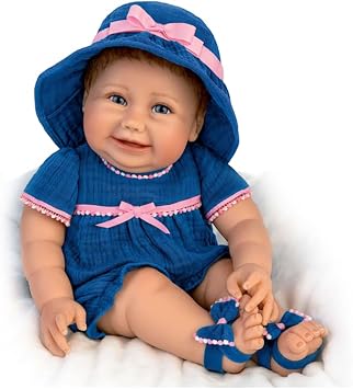 The Ashton-Drake Galleries Poseable Baby Doll is Ready for Your Afternoon Adventures