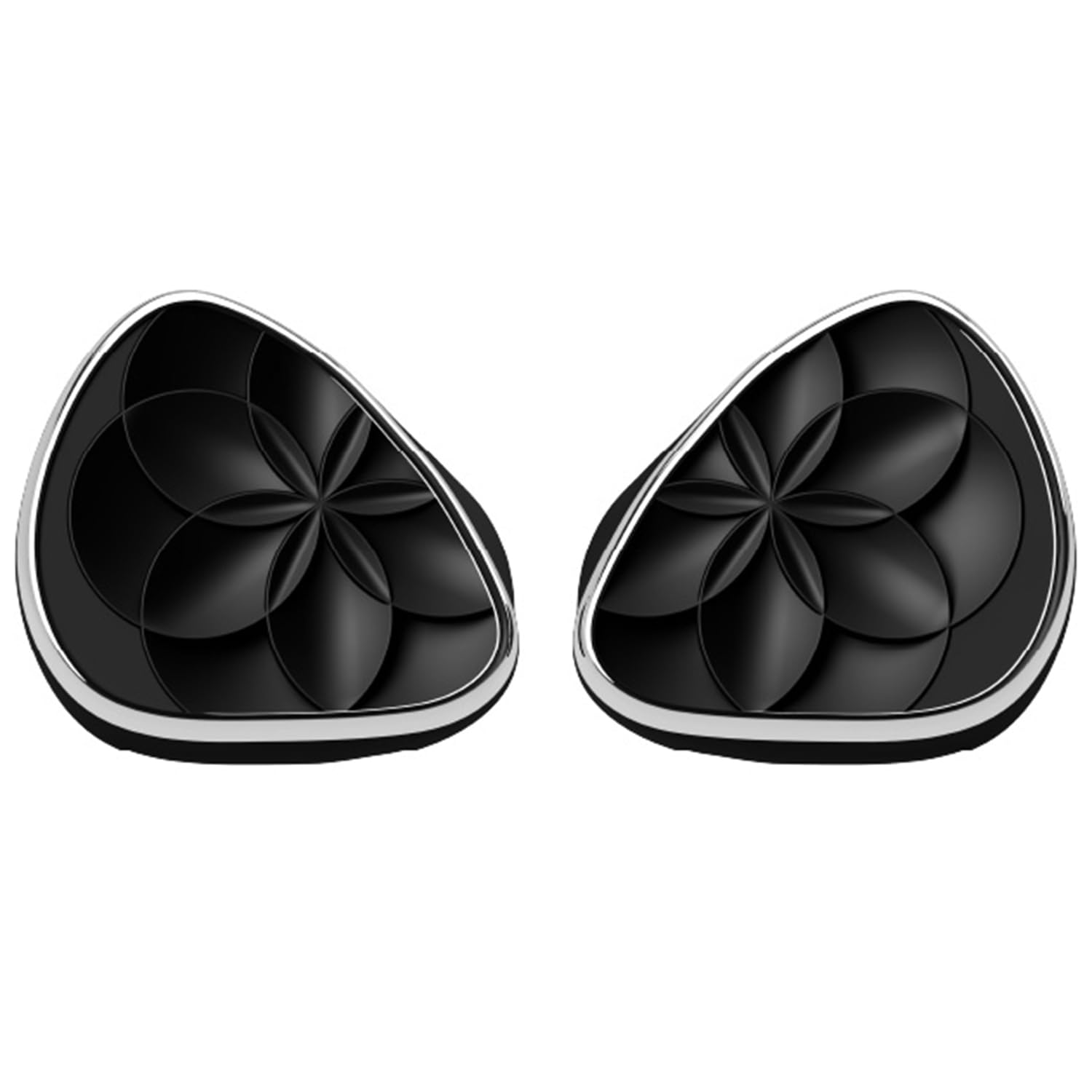 TANGZU AZLA Noir Blanc - Auricolari in-ear con driver ibridi 1DD + 3BA, HiFi Wired Gaming IEM con spina modulare staccabile da 3,5 mm e 4,4 mm, cavo intercambiabile per musicisti, audiofili gamer