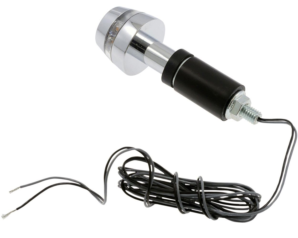 Kellermann Lenkerendenblinker BL 2000 Chrom, LED, Glas, Motorrad, Blinker