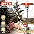 48,000 BTU Patio Heater for Outdoor Use Double-Layer Stainless Steel Burner and Safety Tilt Switch, Outdoor Patio Heater with Round Table Design and Wheels for Home and Commercial