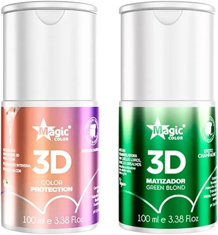 MAGIC COLOR KIT MATIZADOR GREEN BLOND+MASCARA DILUIDORA 100ML