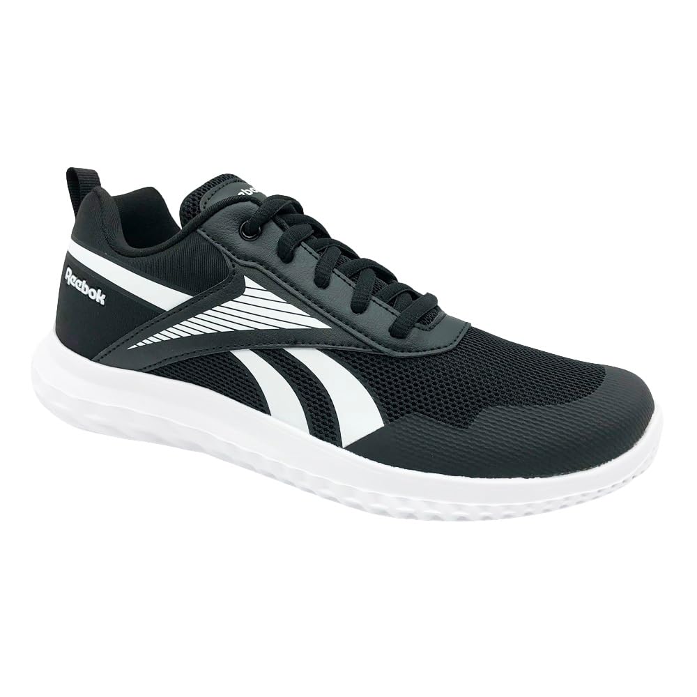 Reebok Rush Runner 5 Trainers, Black/White, 39 EU, Black/White, 6 UK