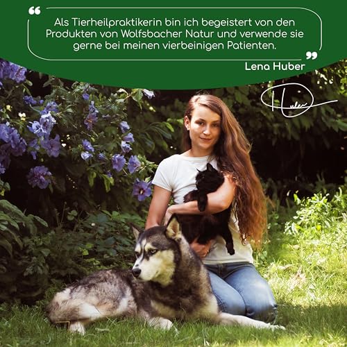 Katzenzahnbürste Wolfsbacher 2-in-1 für Katzen und Hunde