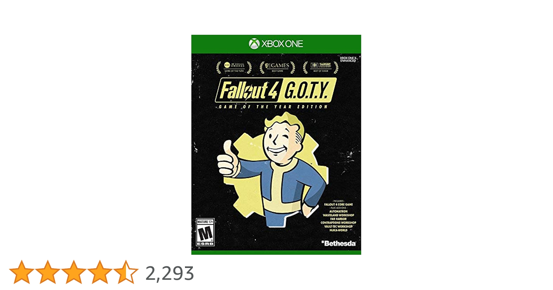 Fallout 4 (輸入版:北米) - XboxOne Amazon.co.jp: Fallout 4 Game of the Year Edition (輸入版