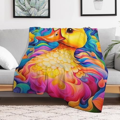Couverture Polaire Flannel Canard Tapis Douillet Chaud Jet - 3