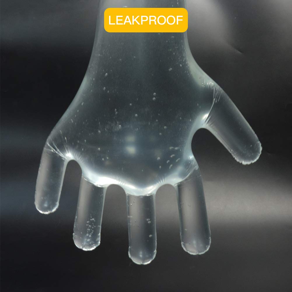 Guantes de inseminación artificiales, desechables, 100 unidades, para exámenes de brazos, multificación, no estériles