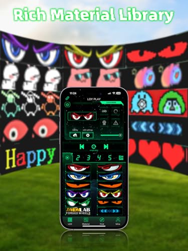 Panneau LED magasin de 61 cm avec message graffiti et contrôle application smartphone - 4