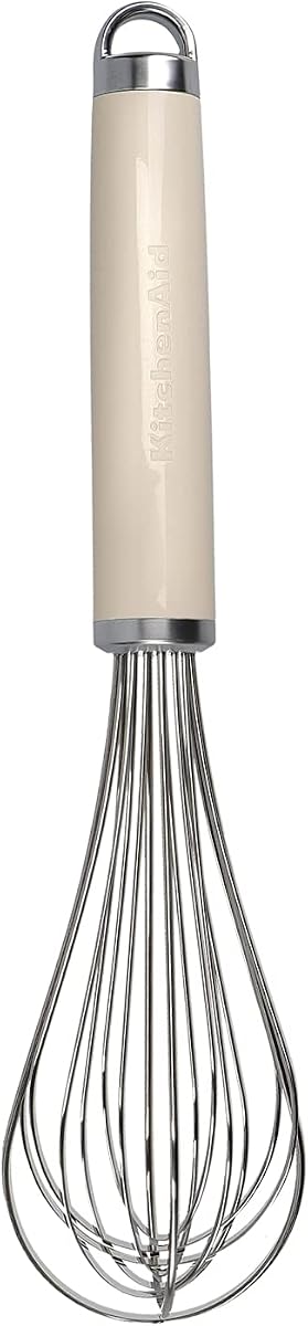 Batidor KitchenAid, batidor manual de acero inoxidable - Crema de almendras