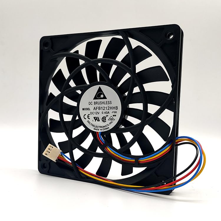 NZNYDNL AFB1212HHB -F00 12013 Slim Chassis 12V 0.4A 4-wire PWM Temperature Control Speed Control Silent Fan