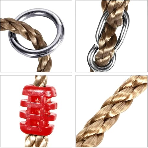 Ausbond Kinderschaukel, weiches Brett Verstellbare Länge Schaukelsitz Maximale Belastung 150 kg für Gartenpark Spielplatz Kindergarten (Blau)