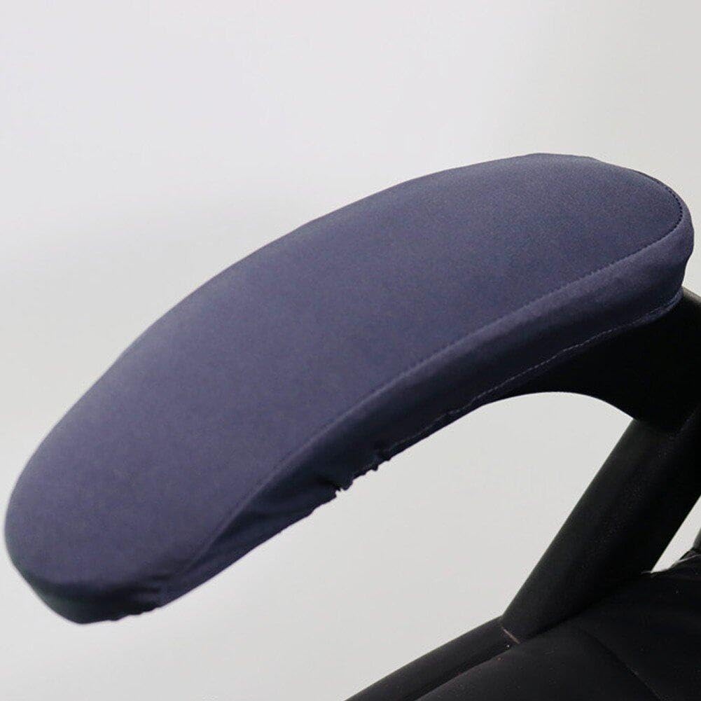 2pcs Office Rotating Chair Armrest Covers Elastic Chair Armrests Cover Removable Arm Rest Pads Stretch Protector for Home Office - Image 5