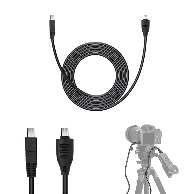 Cavo Di Collegamento JJC Per Telecomandi SR-F2, TP-F2 E TPR – Compatibile Con Fotocamere Sony Con Connettore Multiterminale