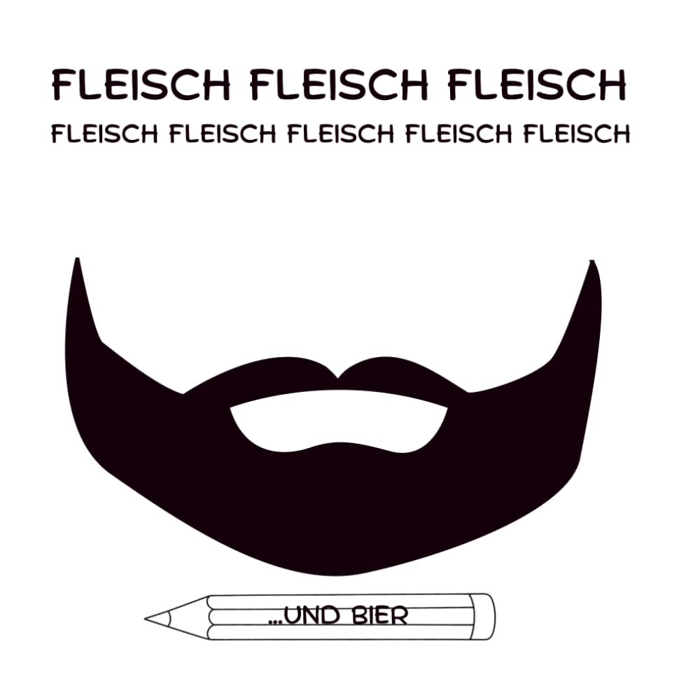 Malbuch Fleisch: Malbuch für Männer