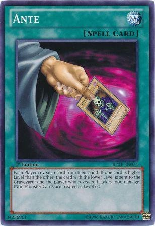 Amazon.com: YU-GI-OH! - Ante (BP01-EN074) - Battle Pack: Epic Dawn -  Unlimited Edition