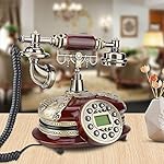 Retro-Style-Landline-Automatic-Detection-of-Caller-ID-Retro-Old-Fashioned-Landline-Telephone-Classic-Vintage-Desk-Phone-for-Home-Office
