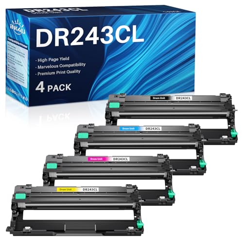 Tambour DR243CL Brother compatible INK4U de rechange pour MFC-L3770CD et HL-L3230CDW