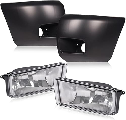 Miniatura 1 de PIT66 Tapas de parachoques y luces antiniebla, compatibles con Chevy Silverado 1500 07-13
