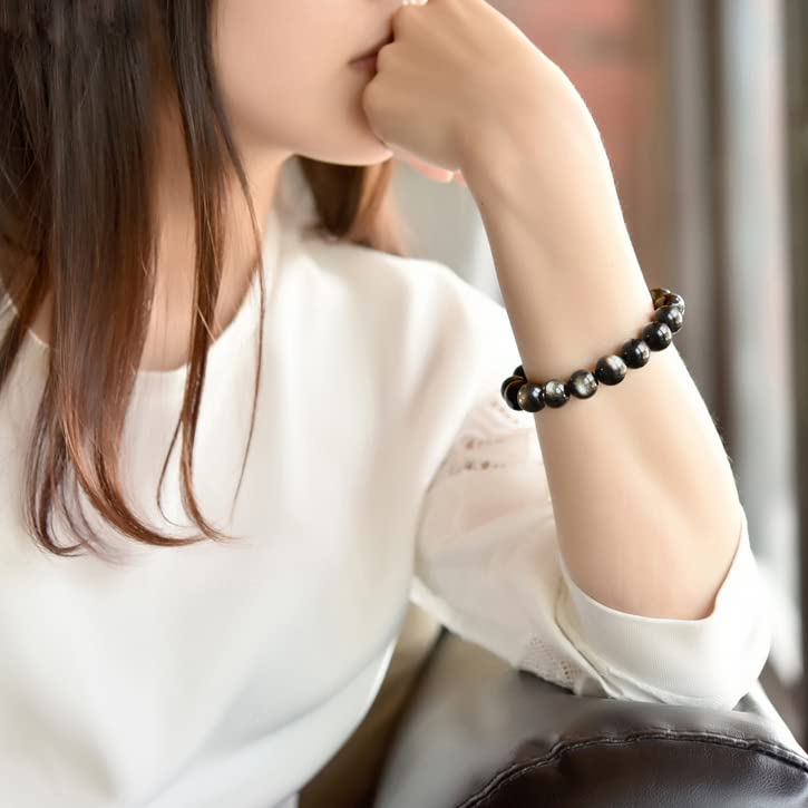 Miniatura 8 de Triple Protection Bracelet Natural Tiger's Eye Hematite Agate Stone Bracelet for Men Women Crystal Jewelry Healing Bracelets Bring Luck and