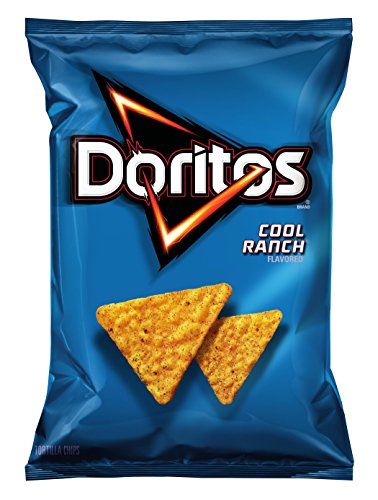 Image of Doritos Flavored Tortilla Chips, Cool Ranch, 10.5 Oz