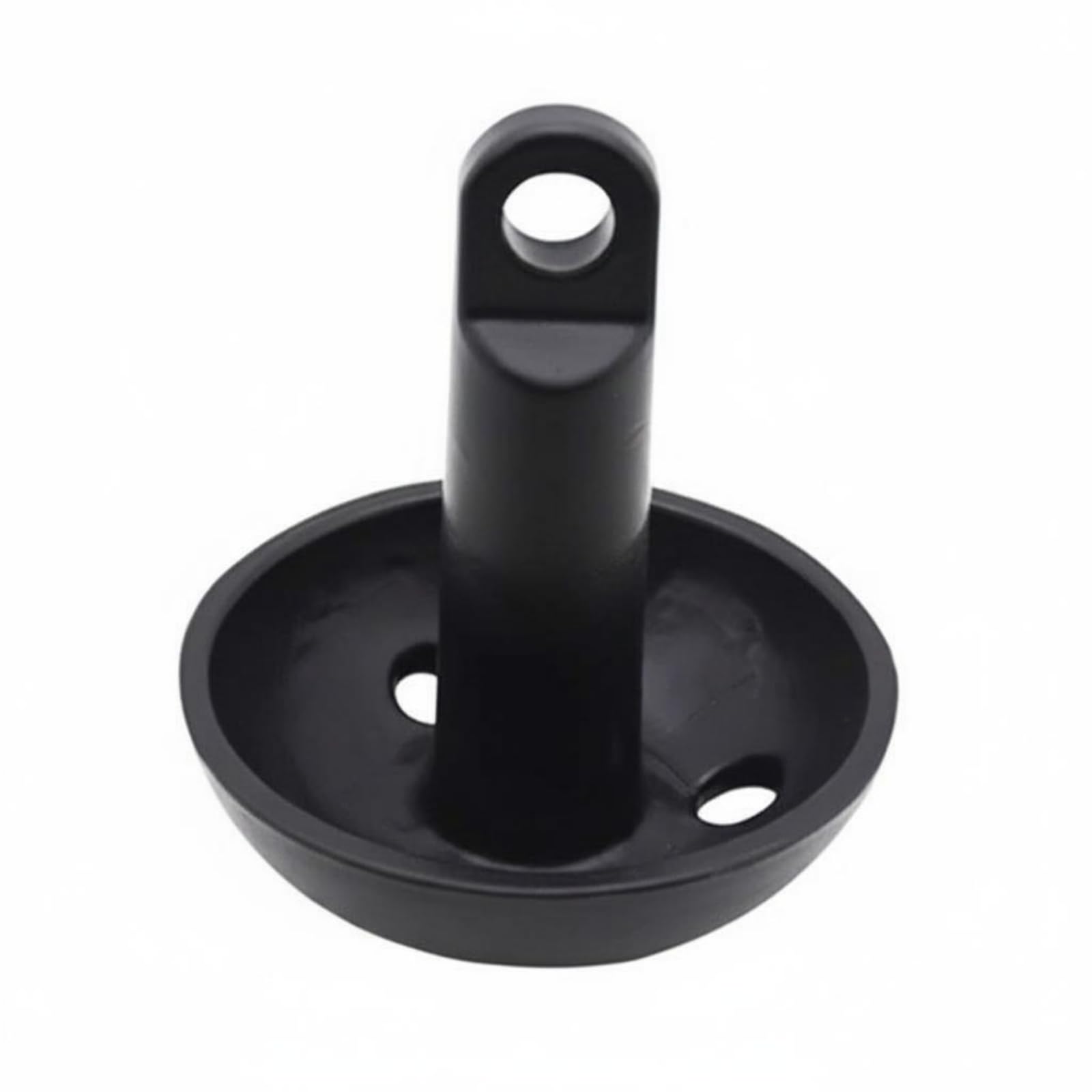 Ancre Champignon Noire Finition Lisse Ancre à Anneau Circulaire Anti-Rouille Équipement Nautique pour Navigation, 25lb/11.3kg
