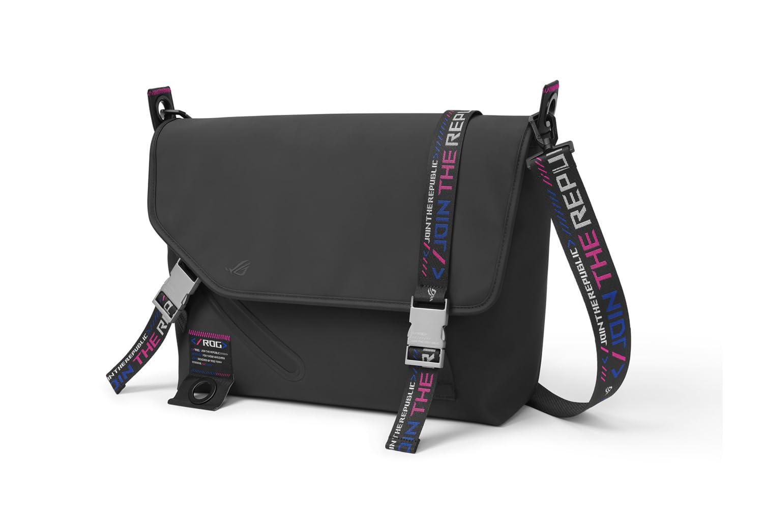 ASUS ROG Slash BC3500 Classic Messenger Bag, Black, (90XB0750-BME000)