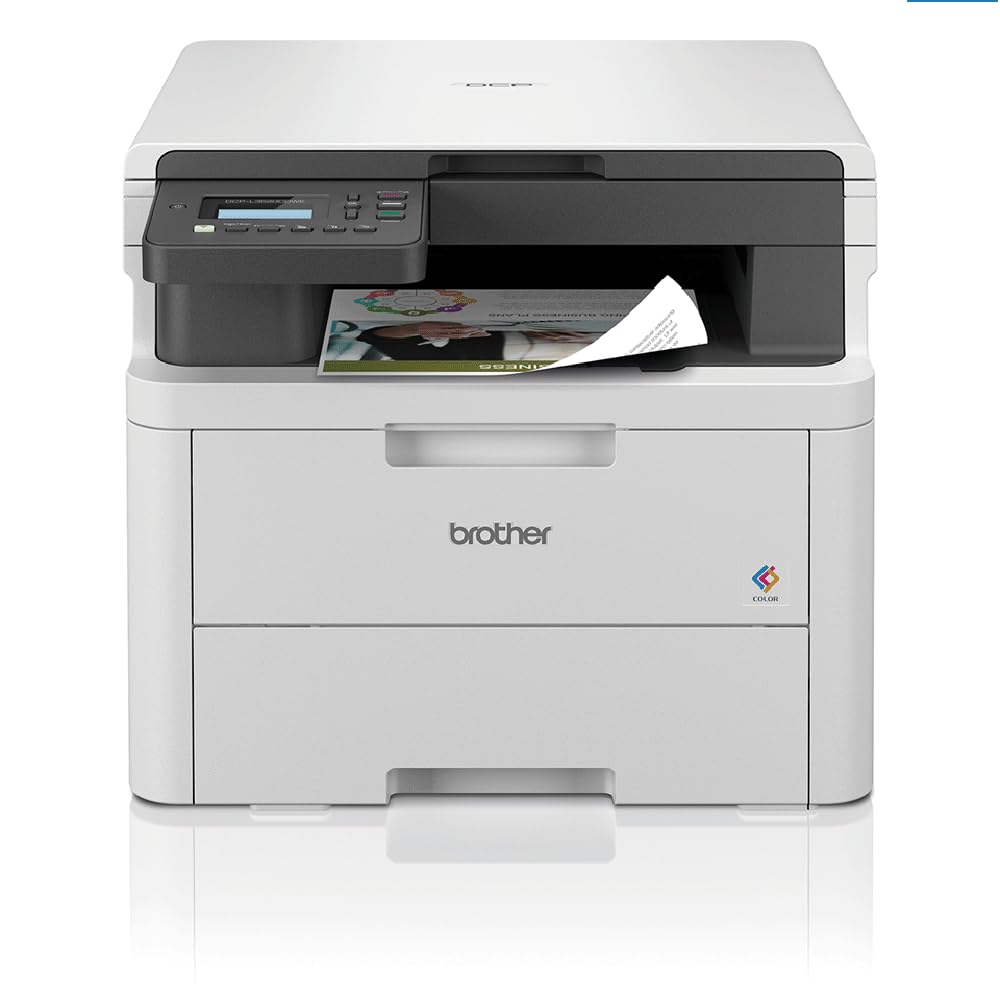 Brother DCP-L3520CDWE - Kompaktes 3-in-1 Farb-LED Multifunktionsgerät mit WLAN