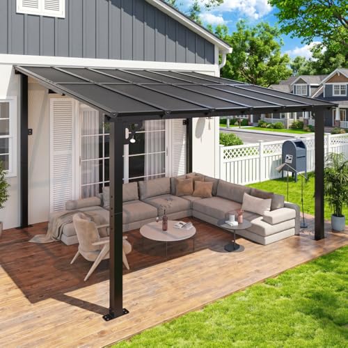 Aoxun Premium Louvered Pergola