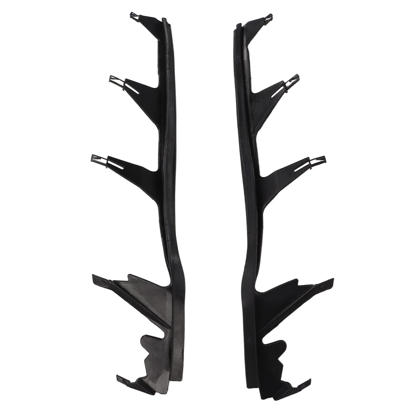 Headlight Cover Strips, 1 Pair Left and Right Headlight Upper Cover Rubber Strip Seal Gasket Headlight Accessory Compatible with 3 Series E46 Pre LCI 3 Series E46 M3