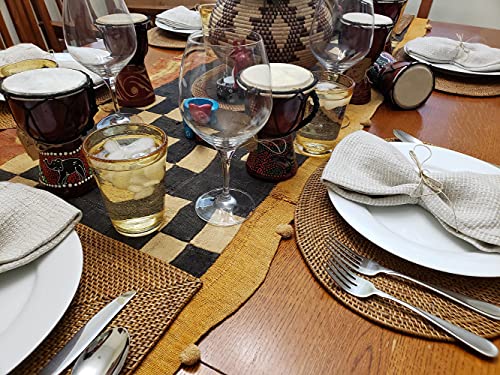 image for Stoneage Arts Djembe Drum Carved Bongo African inspired music also a u