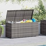 Organizza il tuo giardino con stile: Questo baule da giardino in rattan PE è il compagno perfetto per mantenere ordinati cuscini, coperte e giocattoli. Con il suo design elegante e il rivestimento protettivo, trasformerà il tuo patio in un'oasi di ordine! (Keywords: baule da giardino in rattan pe, organizzazione giardino, mobile per terrazzo)