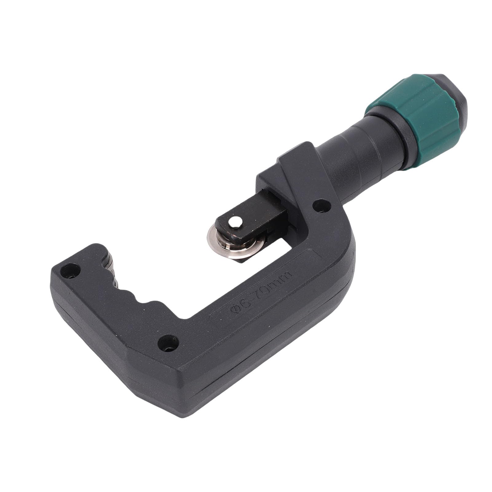 Jectse Rohrschneider 6–70 Mm für Kupfer, Messing, Aluminium, Manueller Drehbarer Rohrschneider für Dünne Stahlrohre, Rohrschneidewerkzeug 1/4 Bis 2–3/4 Zoll