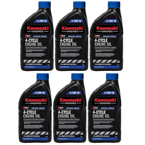 Kawasaki Engines 99969-6298 K-Tech SAE 20W-50 4-Cycle Engine Oil - 6 Quarts