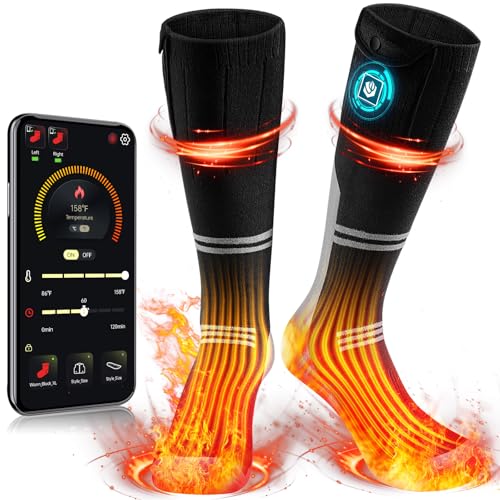WASOTO APP Control Heated Ski Socks