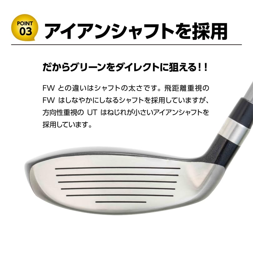 トップランキング SF ユーティリティ18° 21° 24° 27° 4本セット Amazon | Lynx リンクス TOP LANKING トップランキング SF