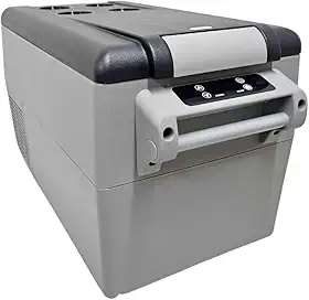 Geladeira Portátil Quadrivolt 35L 12V/24V 110V/220V Economico Baixo consumo Bluetooth Caminhão Carro Van Motohome