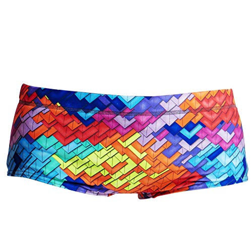 Preisvergleich Produktbild Funky Trunks Boys Classic Trunks Layer Cake Badehose (AUS 8 / 140)