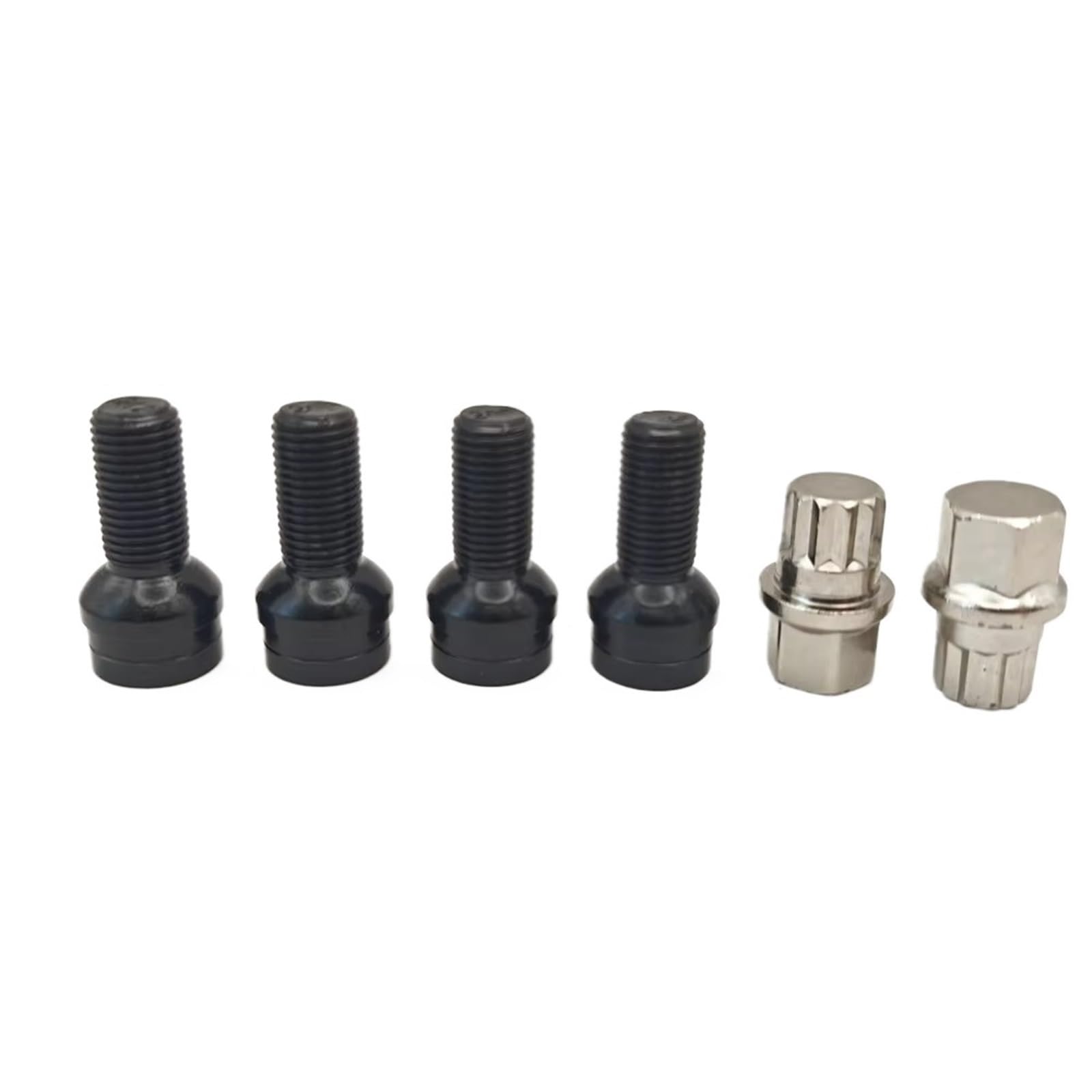 Tuercas antirrobo M14x1.5 de rueda para Golf Jetta Passat Beetle 5
