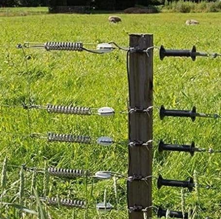 5 Pezzi Recinzione Elettrica Scossa Isolata Recinzione Cancello di