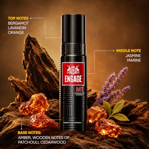 Engage M1 Perfume Spray, 120ml - Image 4
