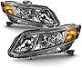 ACANII - For 2012-2015 Honda Civic 4-Door Sedan Headlights Headlamps Replacement Pair Set Driver & Passenger