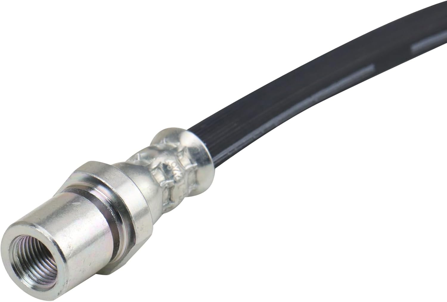 TRQ Brake Hose Rear Compatible with 2008-2014 Subaru Impreza