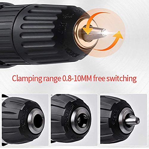 Spacmirrors Akku-Schrauber/Akku-Bohrschrauber, Akku-Bohrschrauber, Akku-Schrauber, mit LED-Licht, Drehmoment 32 Nm, Drehmoment einstellbar – Bild 3