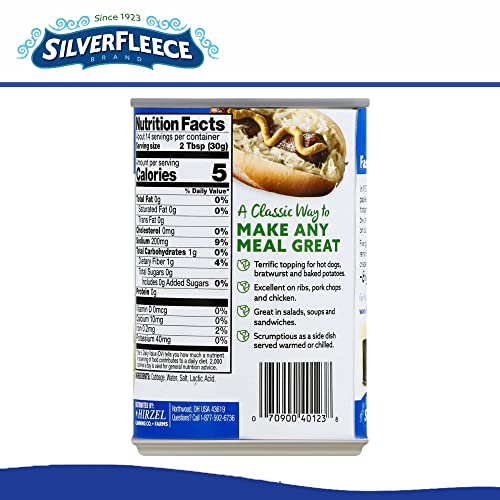 Silver Fleece - Sauerkraut - 14.5 oz - 12 pack - Thumbnail 3