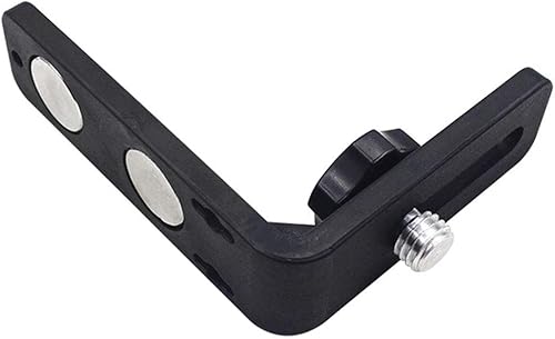 Soporte magnético duradero en forma de L nivelador de 5/8 pulgadas para láseres Topcon, Spectra, Leica, Bosch, Hilti y Dewalt