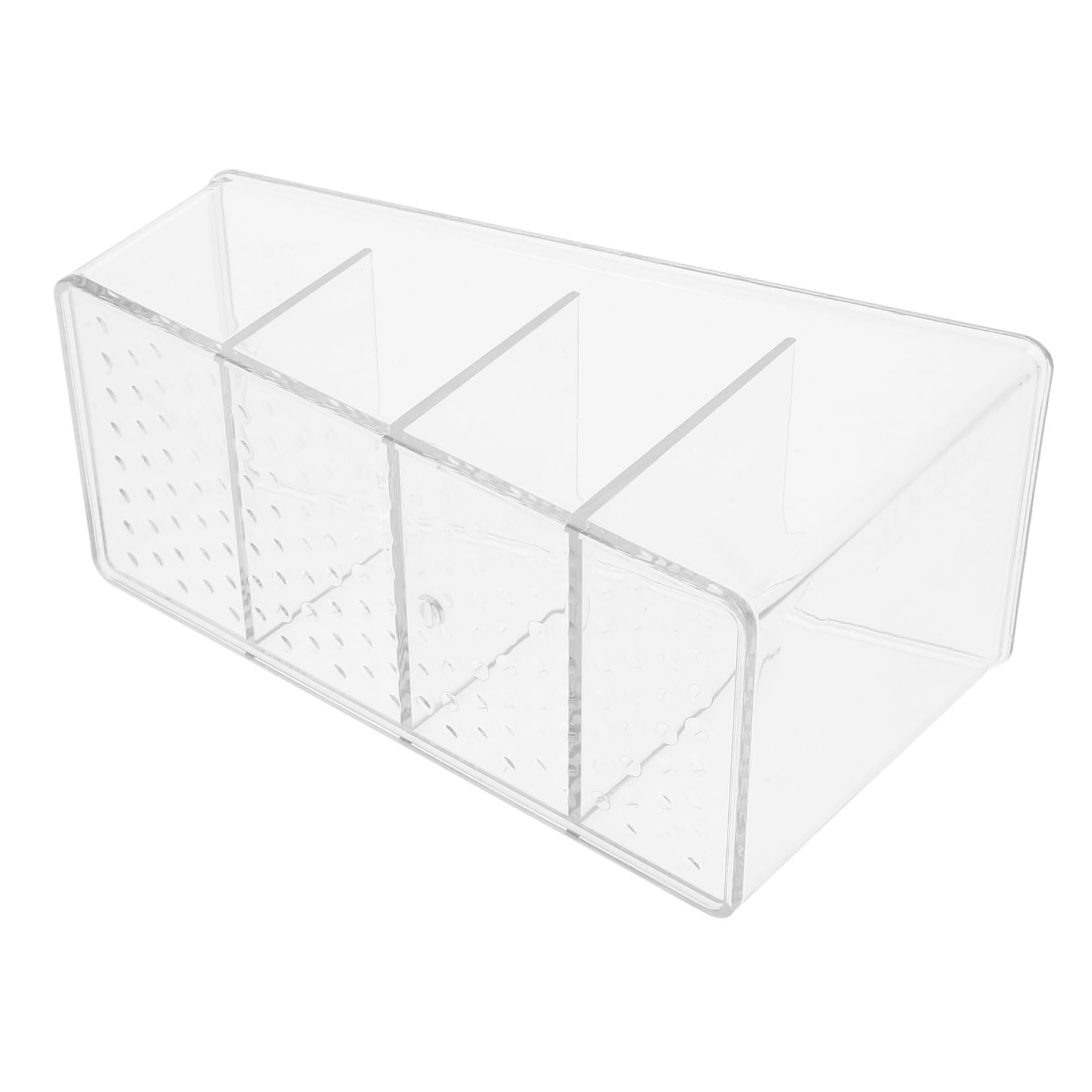 GLEAVI Compartment Tea Bag Storage Box Cell Organizer for Tea Bags Sugar Packets Case for Home Coffee Bar and Milk Tea Shops