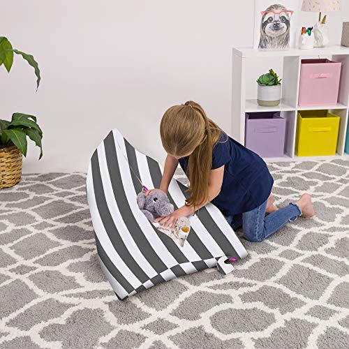 Posh Stuffable Stuffed Animal Storage Bean Bag Chair Kids, Teens and Adults-Stuffie Seat