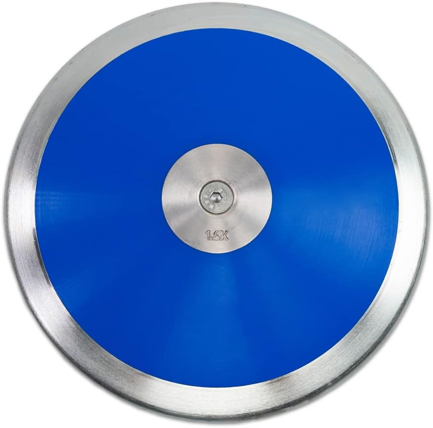 Cannon Sports Steel Rim Discus - Meets IAAF Specifications - High Spin Rate, Maximize Distance & Accuracy - Perfect for Training & Competition - Multiple Weights Available