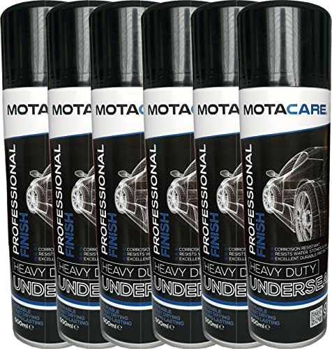 Motacare Underseal Spray Heavy Duty Underbody Protection Seal Underguard Paint 500ml (6)