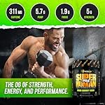 ALPHA LION Superhuman Pre Workout Powder, Beta Alanine, L-Taurine & Tri-Source Caffeine for Sustained Energy & Focus, Nitric Oxide & Citrulline for Pump (21 Servings, Sour Gummy Bear Flavor) - Image 3