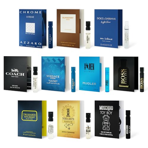 Designer Cologne Samples for Men - 10 Brands